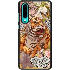 Huawei P30 Case Hülle - Spring 23 japanese tiger