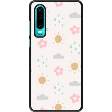 Huawei P30 Case Hülle - Spring 23 weather
