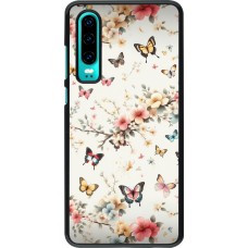 Huawei P30 Case Hülle - Frühling 25 Leichte Schmetterlinge