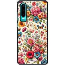 Huawei P30 Case Hülle - Spring 25 fruehling bluetend