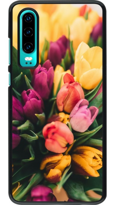 Huawei P30 Case Hülle - Bouquet of tulips Spring 2026