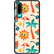 Coque Huawei P30 - Summer 2025 Pattern soleil
