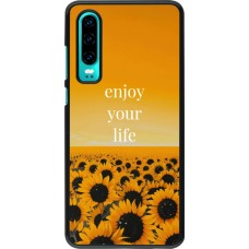 Huawei P30 Case Hülle - Summer 2026 Enjoy your life