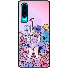 Coque Huawei P30 - Taylor Swift Sketch - Pink