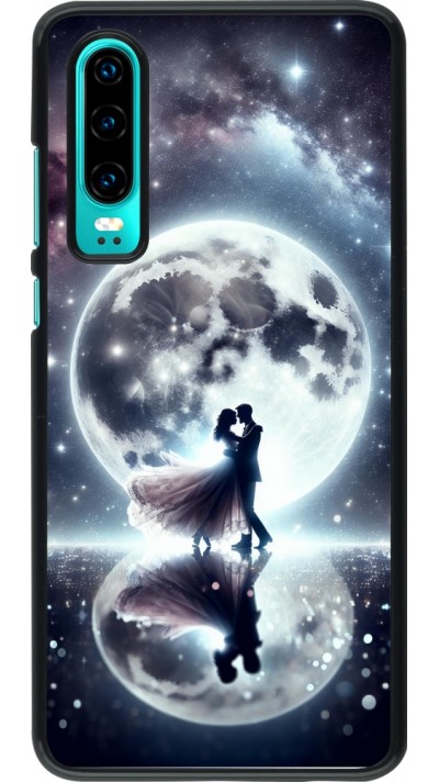Coque Huawei P30 - Valentine 2024 Love under the moon