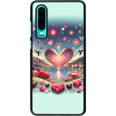 Huawei P30 Case Hülle - Valentin 2025 Schick