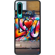 Huawei P30 Case Hülle - Valentin 2025 Liebe U Tag
