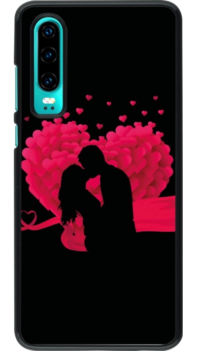 Coque Huawei P30 - Valentine 2023 passionate kiss