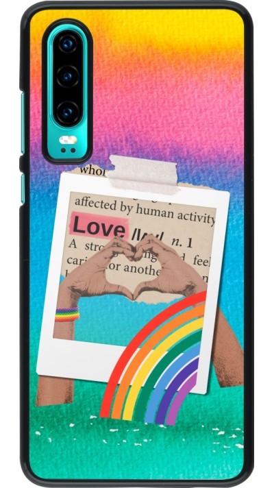 Coque Huawei P30 - Valentine 2023 love is for everyone