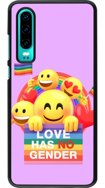 Coque Huawei P30 - Valentine 2023 love has no gender
