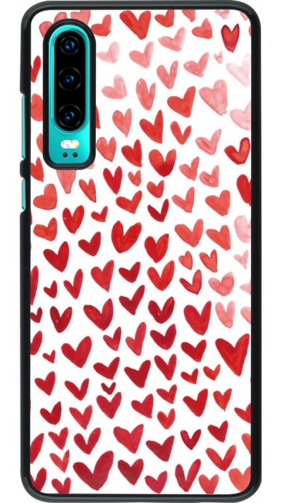 Coque Huawei P30 - Valentine 2023 multiple red hearts