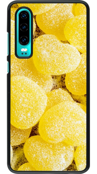Coque Huawei P30 - Valentine 2023 sweet yellow hearts