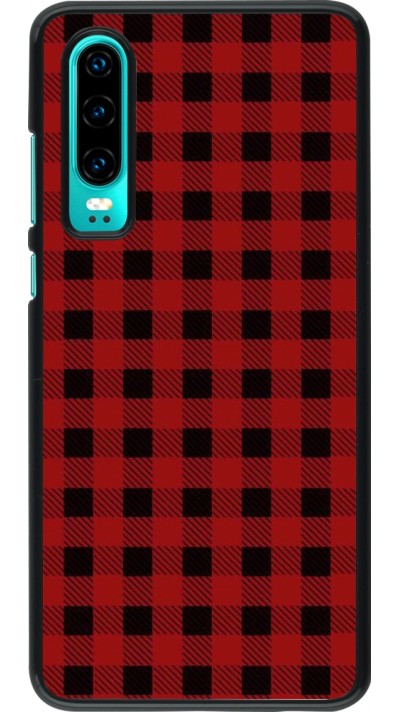 Coque Huawei P30 - Winter 22 blanket style