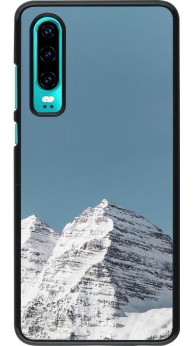 Coque Huawei P30 - Winter 22 blue sky mountain