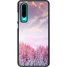 Coque Huawei P30 - Winter 22 Pink Forest