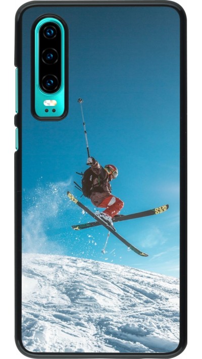 Coque Huawei P30 - Winter 22 Ski Jump