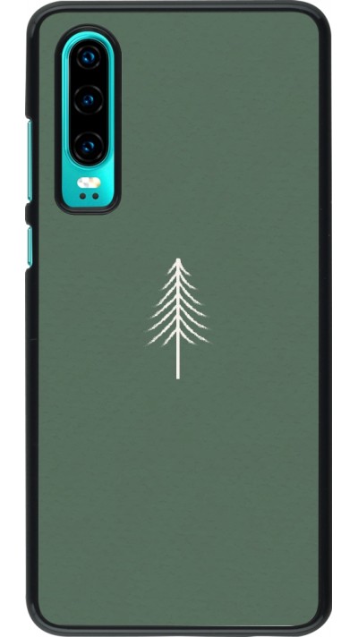 Huawei P30 Case Hülle - Christmas 22 minimalist tree