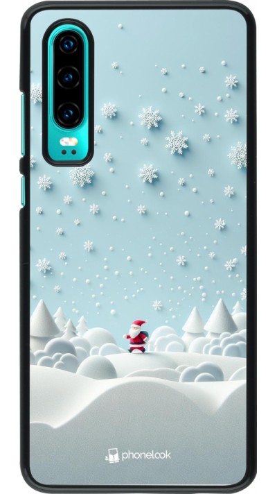 Coque Huawei P30 - Noël 2023 Petit Père Flocon