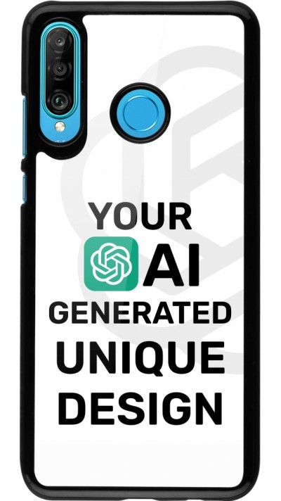 Coque Huawei P30 Lite - 100% unique générée par intelligence artificielle (AI) avec vos idées