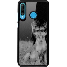 Hülle Huawei P30 Lite - Angry lions