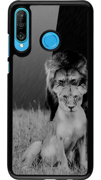 Coque Huawei P30 Lite - Angry lions