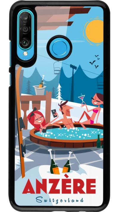 Coque Huawei P30 Lite - Anzère Mountain Jacuzzi
