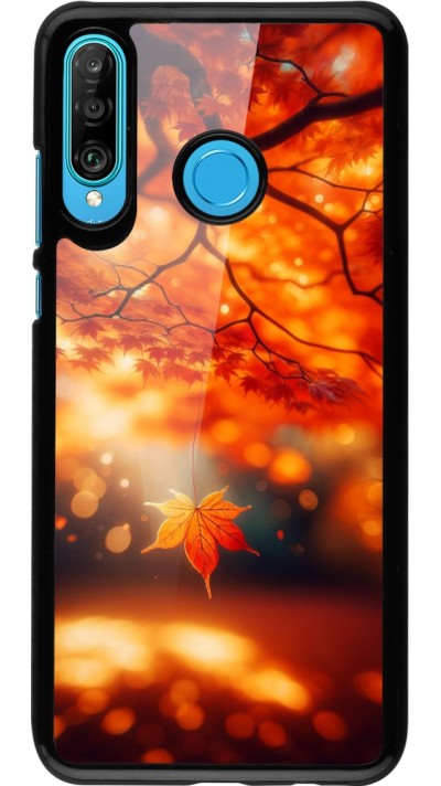 Huawei P30 Lite Case Hülle - Herbst Magisch Orange