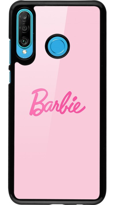 Huawei P30 Lite Case Hülle - Barbie Text