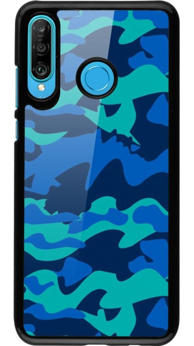 Coque Huawei P30 Lite - Camo Blue