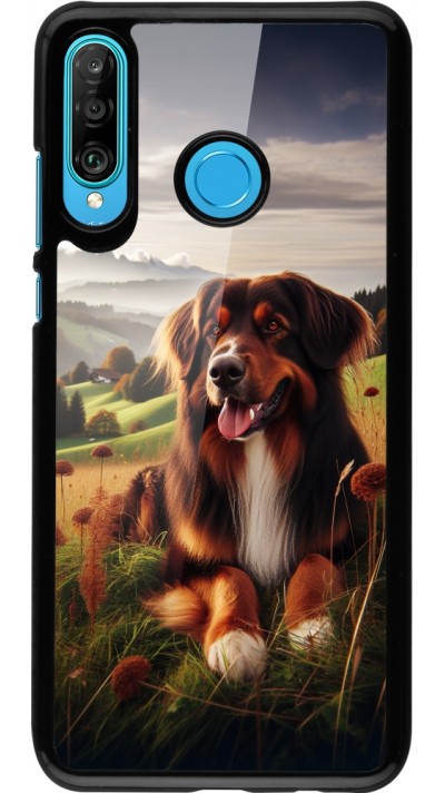 Huawei P30 Lite Case Hülle - Hund Land Schweiz