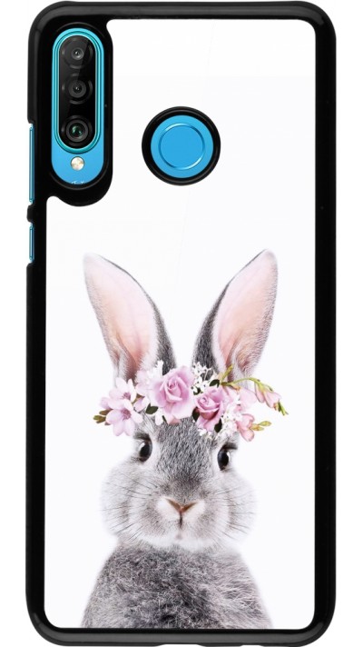 Coque Huawei P30 Lite - Easter 2023 flower bunny