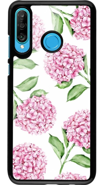 Huawei P30 Lite Case Hülle - Easter 2024 pink flowers