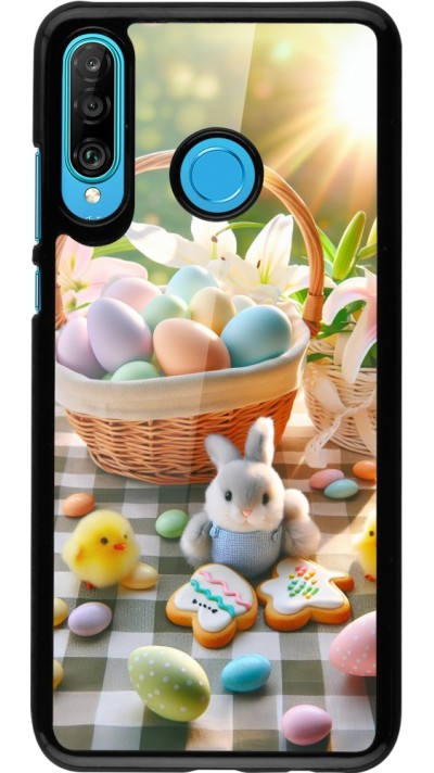 Huawei P30 Lite Case Hülle - Ostern 2025 Osterkorb