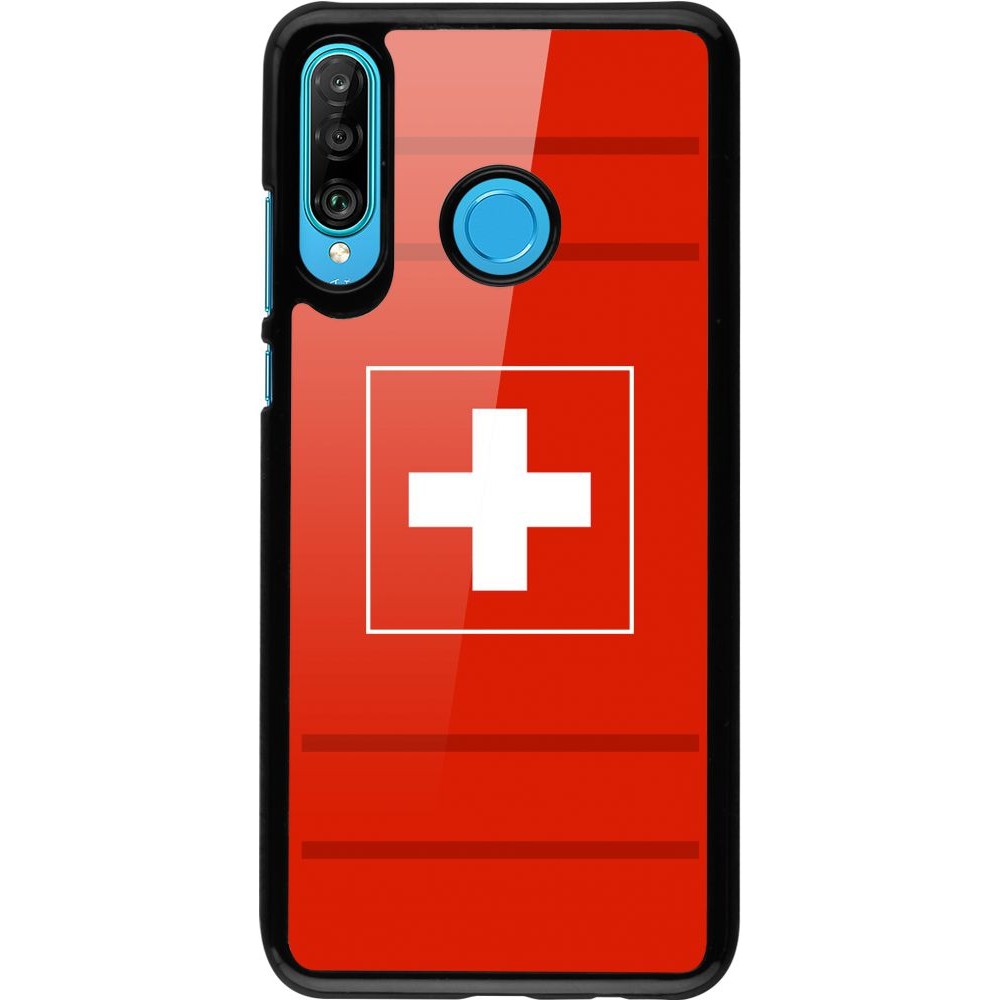 Hülle Huawei P30 Lite - Euro 2020 Switzerland