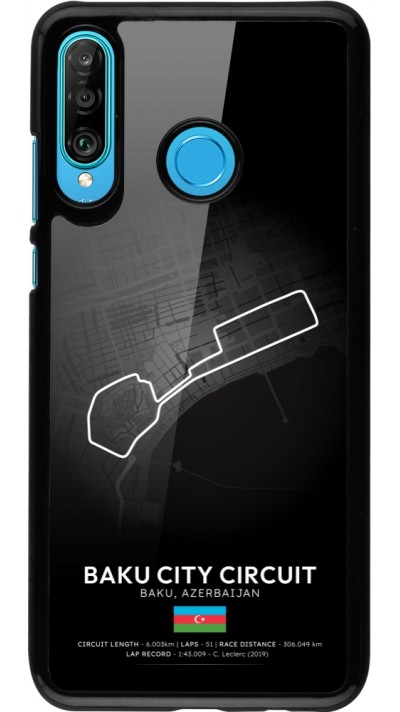Coque Huawei P30 Lite - F1 Track 2025 Azerbaijan