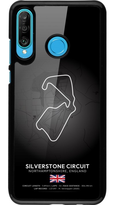 Coque Huawei P30 Lite - F1 Track 2025 Great Britan
