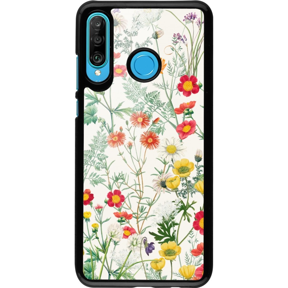 Huawei P30 Lite Case Hülle - Flora Botanical Wildlife