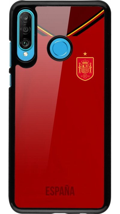 Coque Huawei P30 Lite - Maillot de football Espagne 2022 personnalisable