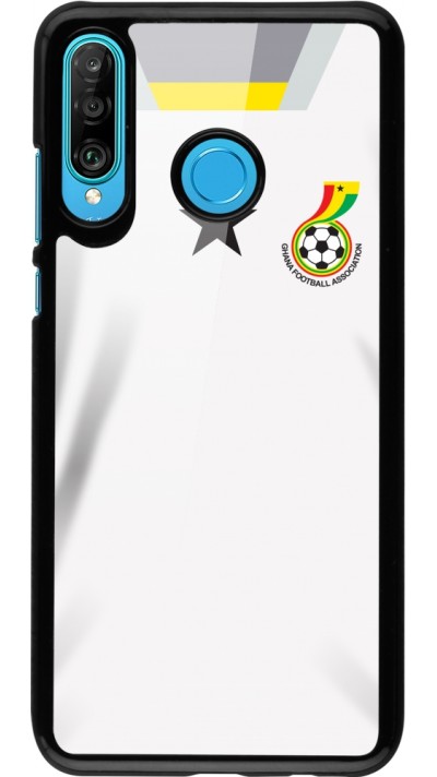 Huawei P30 Lite Case Hülle - Ghana 2022 personalisierbares Fussballtrikot