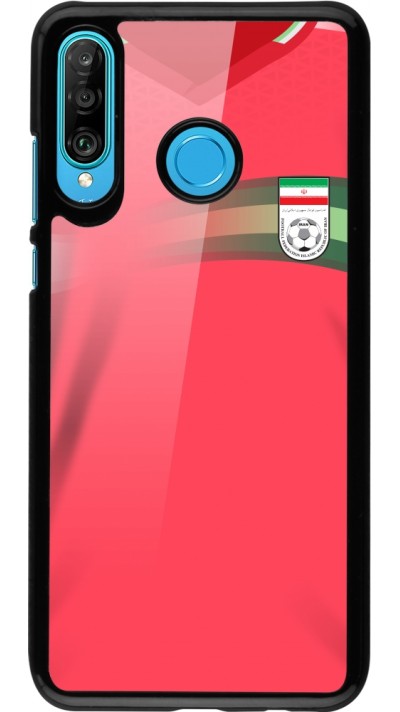 Coque Huawei P30 Lite - Maillot de football Iran 2022 personnalisable