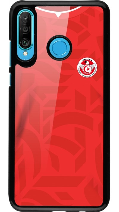Coque Huawei P30 Lite - Maillot de football Tunisie 2022 personnalisable