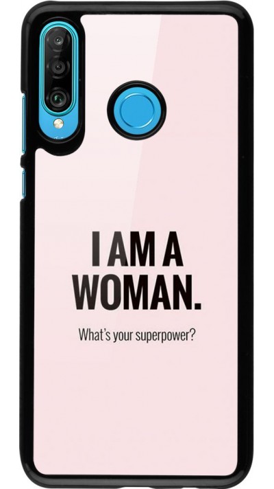 Coque Huawei P30 Lite - I am a woman