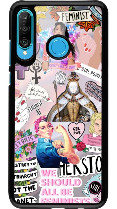 Coque Huawei P30 Lite - Girl Power Collage