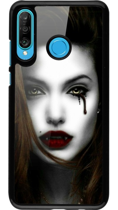 Huawei P30 Lite Case Hülle - Halloween 2023 gothic vampire