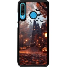 Huawei P30 Lite Case Hülle - Halloween 2025 Haunted house