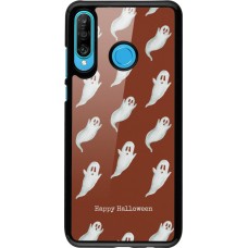 Huawei P30 Lite Case Hülle - Halloween 2025 Pattern of ghosts