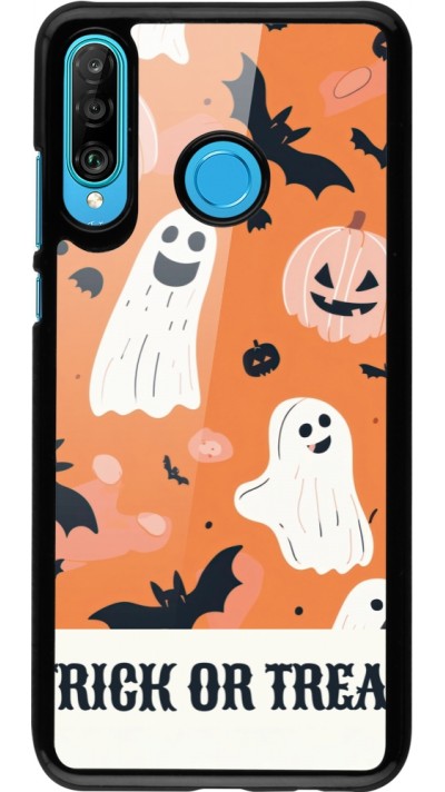 Huawei P30 Lite Case Hülle - Halloween 2025 Trick or treat