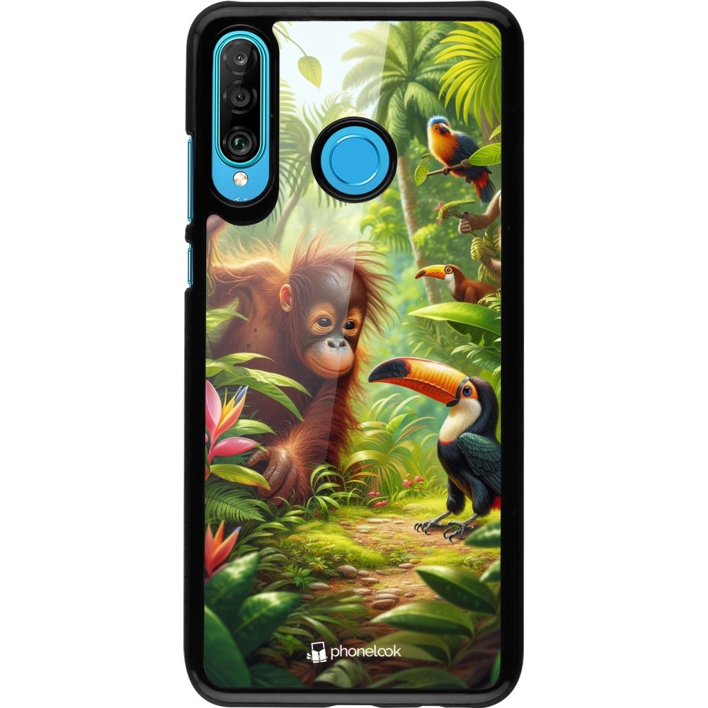 Huawei P30 Lite Case Hülle - Tropischer Dschungel Tayrona