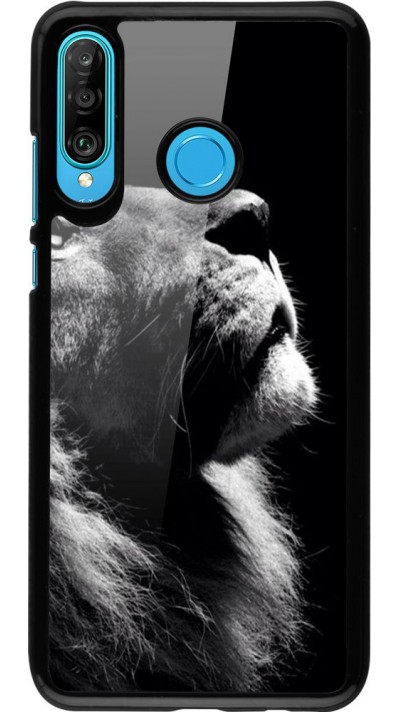 Coque Huawei P30 Lite - Lion looking up