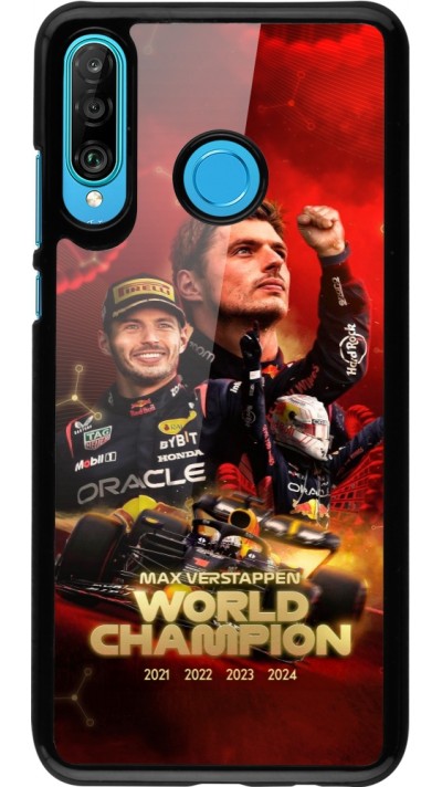 Coque Huawei P30 Lite - Max Verstappen Champion 2023